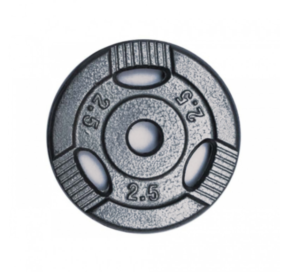 Диск металлический для гантели Atlas Sport HAMMERTONE 2.5кг. (посад. диаметр 30 мм)